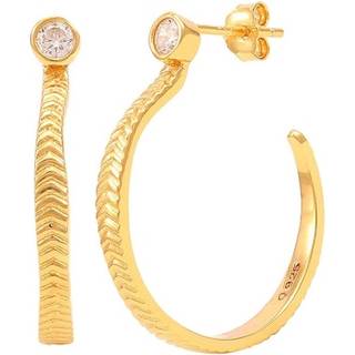 Hultquist Veli øreringe i forgyldt