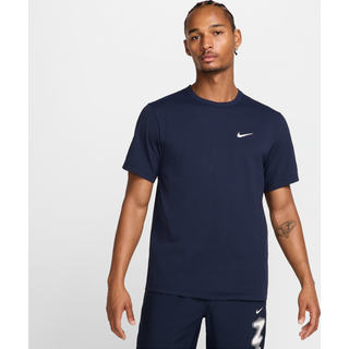 Nike Hyverse Dri-FIT UV S/S Funktionsshirt Herrer størrelse L farve blå