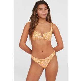 O'Neill Wotw Popoyo Matira Bikini - 38 - orange abstract wave