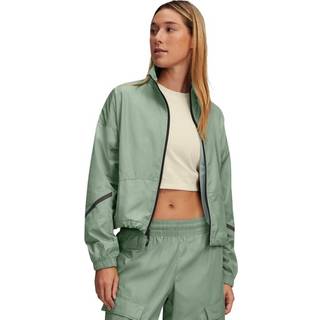 Under Armour Unstoppable Woven Sheen Women's Jacket Silica Green / Silica Green L