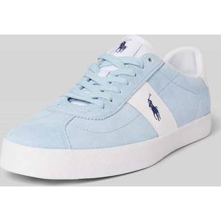 Ralph Lauren Court VLC Trainers Blue