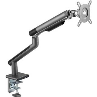 Alterzone Arm One USB Aluminum Monitor Arm, 2 x 3.0 USB Ports, Space Gray