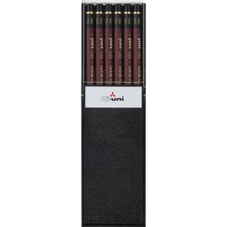 Uni Wooden Pencil 10H Box med 12 (HU10H)