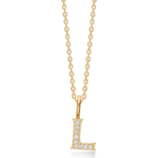 Mads Z. TENDER LOVE vedhæng, 14 kt. guld & 0,08 ct. W.SI