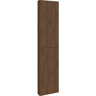 Högskåp Unity med Två Dörrar Valnöt Matt 40x12.6x180 cm