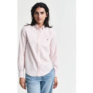 GANT Dame Regular fit klassisk stribet Oxford-skjorte (42)