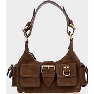 The Kooples Amelia Small Skuldertaske brun