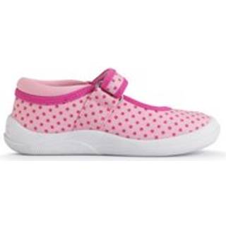 Start-Rite Start-Rite Wriggles Lyserød Spot Mary Jane Canvas Sko