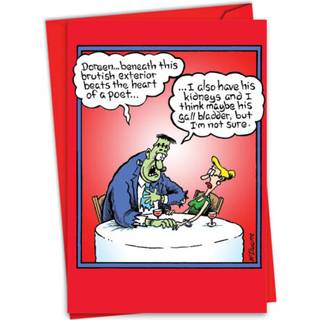 NobleWorks Happy Valentine's Day-kort med konvolut - Notekort til Loving Valentine - Heart of a Poet 2010