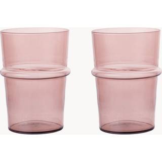 Boya Tall Glasses - Set of 2 - Mauve