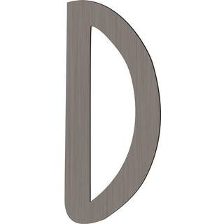 Sebra bogstaver i træ A - Å - Pinecone brown D