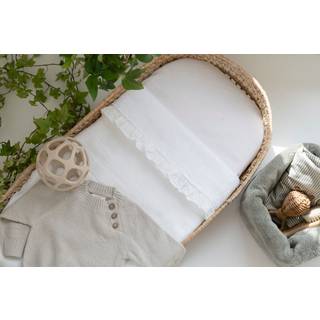 Baby's Only Baby Crib Tæppe Teddy Calm, White