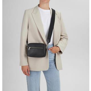 Elea Crossbody Taske, Black/Gold