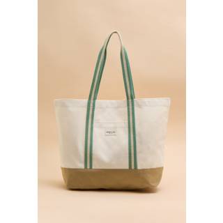 Joules Joules Promenade Neutral Canvas Beach Bag
