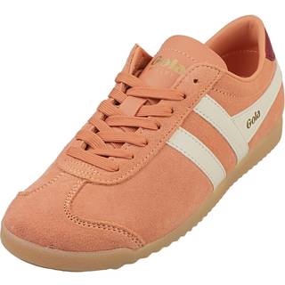 Gola Women's Bullet Suede Sneaker Damer størrelse 4 farve brun