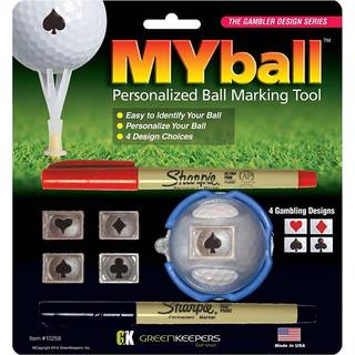 Grøn keeper myball markering værktøj gambler