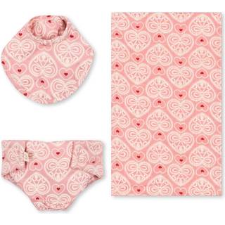 Konges Sløjd Doll Nursery Set Lacy Pink One Size      kvinde