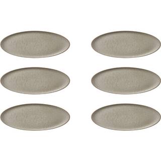 Aida RAW desserttallerken, beige, 6 stk.