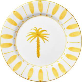 Pick a Poppy Cannes Tallerken 28 Cm - Middagstallerkner Lertøj Gul - C012816SS25-280