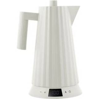 Alessi Plissé elkedel 1,7 l Hvid