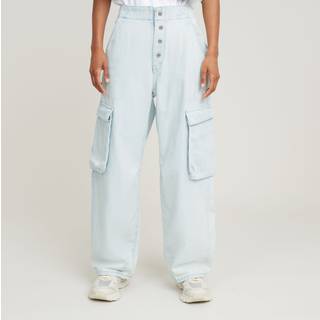 Balloon Cargo Jeans - Light blue - Women