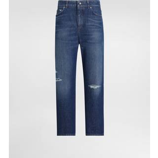 Dolce&Gabbana Distressed straight jeans - blue - XXS