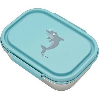 Carl Oscar Steelish Lunchbox - Kids - Delfin - Lys Blå