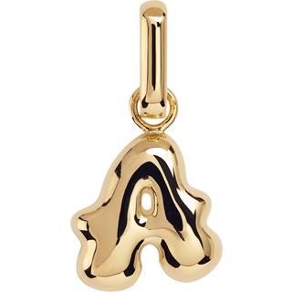 Camille Brinch Puffer Letter Vedhæng Forgyldt - A