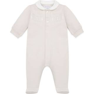 Emile Et Rose Emile Et Rose Front Open All-In-One with Collar, Emb Teddy Panel & Hat