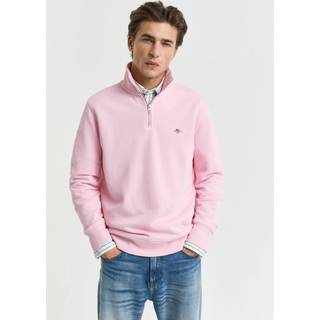 GANT Herre Shield sweatshirt med halv lynlås (M)