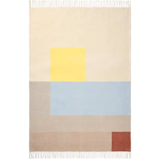 Brick Plaid, Light Yellow, 125x190 cm