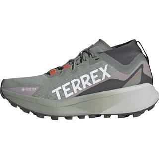 Terrex Agravic GTX Trail løbesko - Silver Green / Cloud White / Preloved Fig - 38