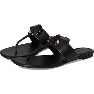 kate spade new york kate spade new york Spade Flower Print Black Thong Sandals