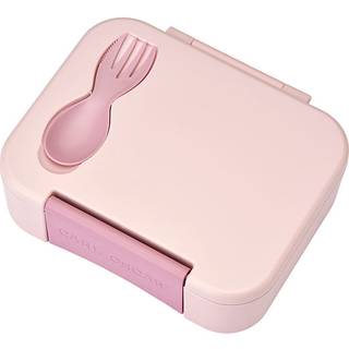 Carl Oscar BentoBOX Madkasse m. CUTElery - Rosa