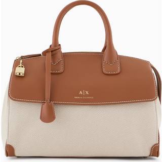 Armani Exchangetil kvinder. XW000382AF12581U6164 Brun taske (OSFA), Casual, Polyester