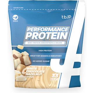 Trained by JP - Performance Protein, White Chocolate Hazelnut - 1000g