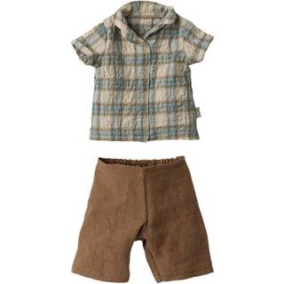 Maileg Bluse og shorts til kanin, Størrelse 3