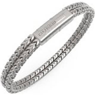 Guess UMB05030STL Stainless Steel Double Chain Bracelet - A9327