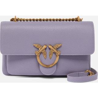 Pinko Love Soft Mini Skuldertaske lavendel