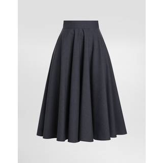 Dolce&Gabbana Wool midi skirt - grey - S