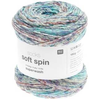Socks Soft Spin 4-fädig - Cool Colours