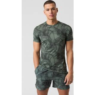 Björn Borg Ace Printed T-shirt Grøn, S
