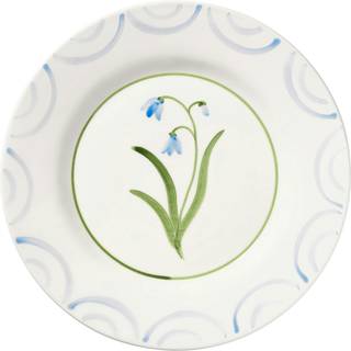 Pick a Poppy Cottage Flower Tallerken 28 Cm - Middagstallerkner Lertøj Blå - C012806SS25-268