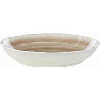 Jublie skål stentøj beige.
