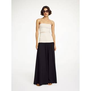 Marciella maxikjole - Oyster gray - XL