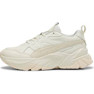 Women&#39;s Puma Sophyr Leather Sneakers, White, Size 37.5, Shoes - Alpine Snow - 37.5