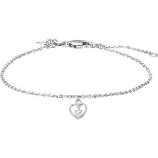 Nordahl - Sølv barnearmbånd med hjerte - 834002