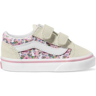Vans - Toddler Old Skool  Shoes (1-4 Years), White, Size: 18 - White - 18