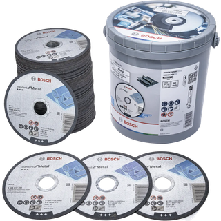 Bosch skæreskive metal 125x1mm 100 stk/pk