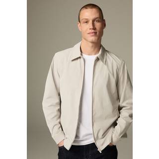Next Ecru Stretch Technical Shacket